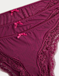 3 Pack Jasmine Mesh Brazilian Knickers