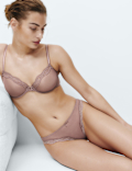 3 Pack Jasmine Mesh Brazilian Knickers