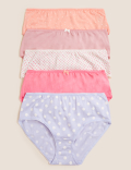 5 Pack Cotton Mix Knickers