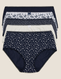 5 Pack Cotton Mix Knickers