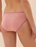 5pk Cotton Lycra&trade; Low Rise Bikini Knickers