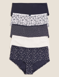 5 Pack Cotton Mix Shorts