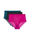 3pk Lace Full Briefs