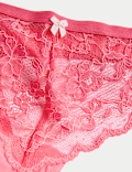 3pk Lace Thongs