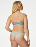 3pk Lace Thongs