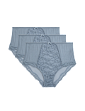 3pk Jasmine Lace Full Briefs