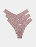 3pk Jasmine Lace Miami Knickers