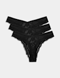 3pk Jasmine Lace Miami Knickers