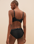 3pk Lace & Mesh Bikini Knickers