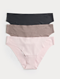 3pk Invisible No VPL Brazilian Knickers