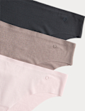 3pk Invisible No VPL Brazilian Knickers