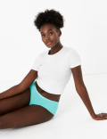 5pk Cotton Lycra® Floral Low Rise Shorts