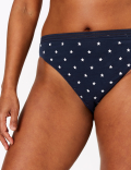 5pk Ditsy Stars & Spot High Leg Knickers
