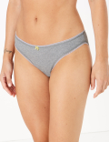 5pk Cotton Lycra® Lemon Bikini Knickers