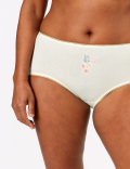 5pk Cotton Lycra® Midi Knickers