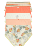 5pk Cotton Lycra® Midi Knickers
