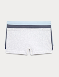 3 Pack Comfort Rib Seamless Boxer Shorts