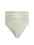 3pk Body Soft&trade; High Waisted Brazilian Knickers