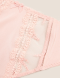 5pk Embroidered High Leg Knickers