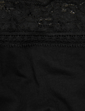 5pk Cotton Rich High Waisted High Leg Knickers