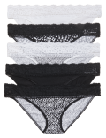 5 Pack Cotton Mix Skinny Fit Knicker