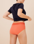 5pk Cotton & Lace High Rise Shorts