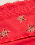 5pk Cotton & Lace High Rise Shorts