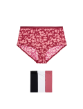 4pk Microfibre High Rise Shorts