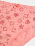 5pk Cotton Lycra™ Brazilian Knickers
