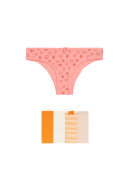 5pk Cotton Lycra™ Brazilian Knickers