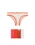 5pk Cotton Lycra™ Brazilian Knickers