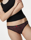 5pk Cotton Lycra™ Bikini Knickers