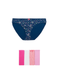 5pk Cotton Lycra™ Bikini Knickers