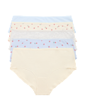 Pack 5 Cotton Mix Knickers