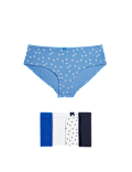 Pack 5 Cotton Mix Knickers