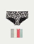 Pack 5 Cotton Mix Knickers