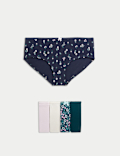Pack 5 Cotton Mix Knickers