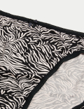 5pk Cotton Lycra™ High Leg Knickers