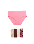 5pk Cotton Lycra™ High Rise Shorts