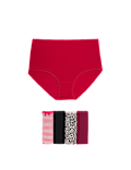 5pk Cotton Lycra&trade; Full Briefs