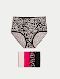 5pk Cotton Lycra&trade; Full Briefs