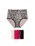 5pk Cotton Lycra&trade; Full Briefs