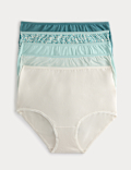 5pk Cotton Lycra&trade; Full Briefs