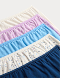 5pk Cotton Lycra&trade; Full Briefs