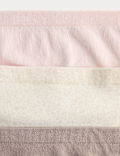 3 Pack Comfort Rib Seamless High Leg Knickers