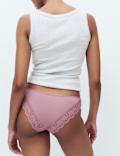 5pk Cotton Rich Printed Brazilian Knickers