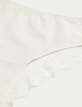 5pk Cotton Rich Printed Brazilian Knickers