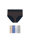 5pk Cotton Rich Printed Full Briefs