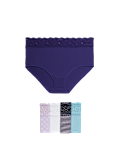 5pk Cotton Rich Printed Full Briefs