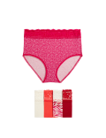 5pk Cotton Rich Printed Full Briefs